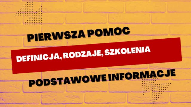 Czym różni się pierwsza pomoc od kwalifikowanej pierwszej pomocy? Czym różni się pierwsza pomoc od kwalifikowanej pierwszej pomocy?